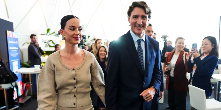 Katy Perry Justin Trudeau