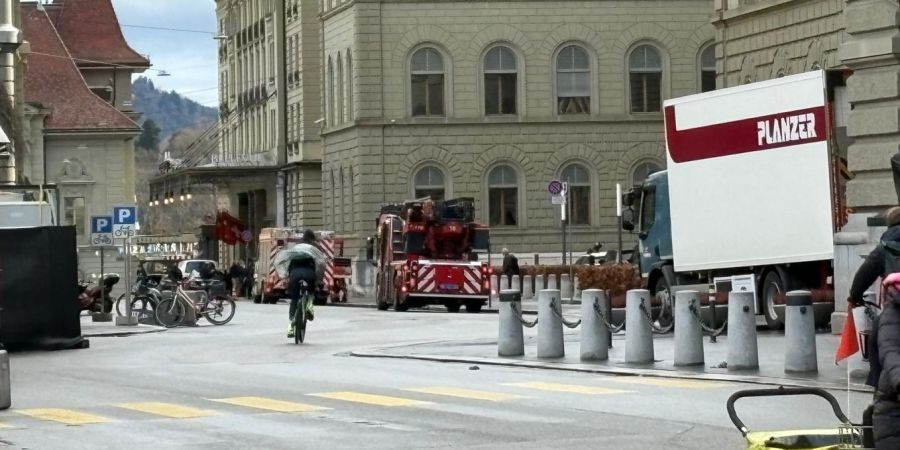 Bundeshaus Fehlalarm