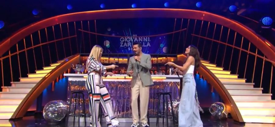 Beatrice Egli, Giovanni Zarrella und Vanessa Mai stellten sich dem Songquiz. Die Aufgabe: Hits möglichst schnell erkennen.