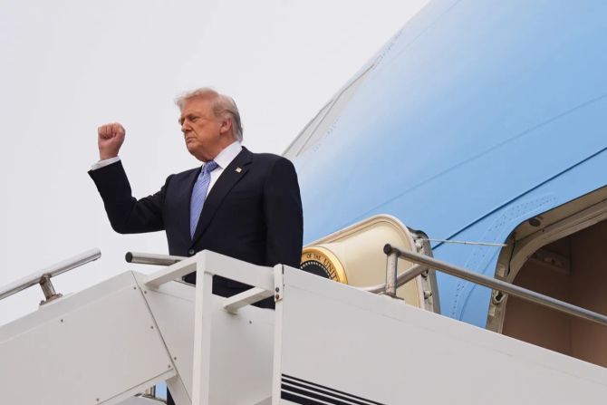 Rückweg Trump