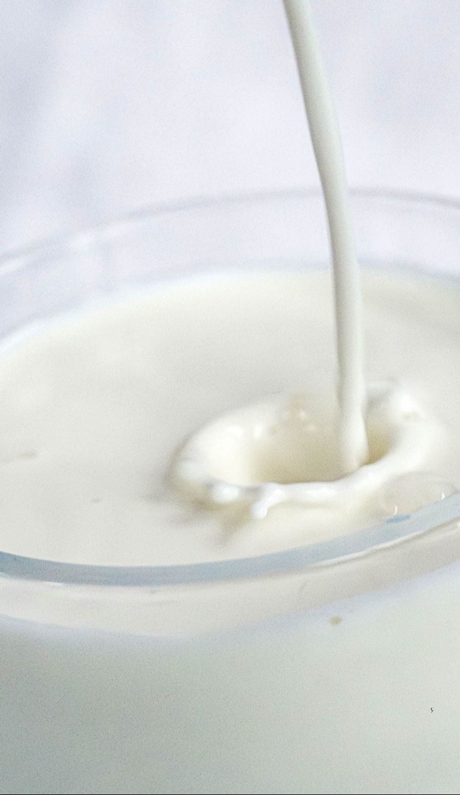 «Ich trinke jeden Morgen ein Glas Milch – ich liebe es», schwärmt er.