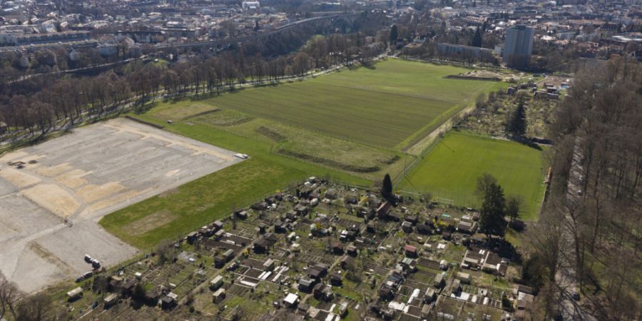 Auf dem Viererfeld/Mittelfeld-Areal soll ab 2031 Schulraum für 14 Klassen entstehen. (Archivbild)