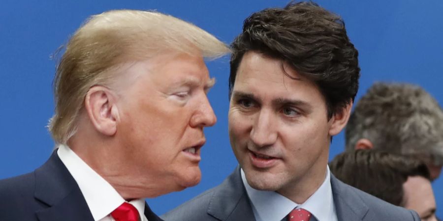 Donald Trump Justin Trudeau