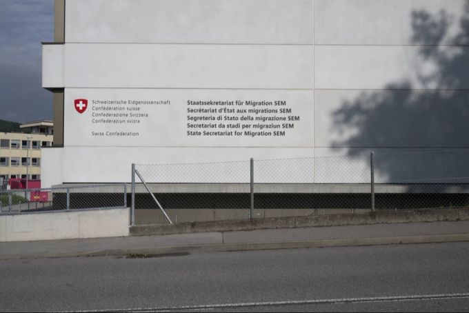Die Auswertung der Daten der Handys der Asylsuchenden obliegt den Bundesasylzentren. (Archivbild) Bundesasylzentrum SEM Asylsuchenden