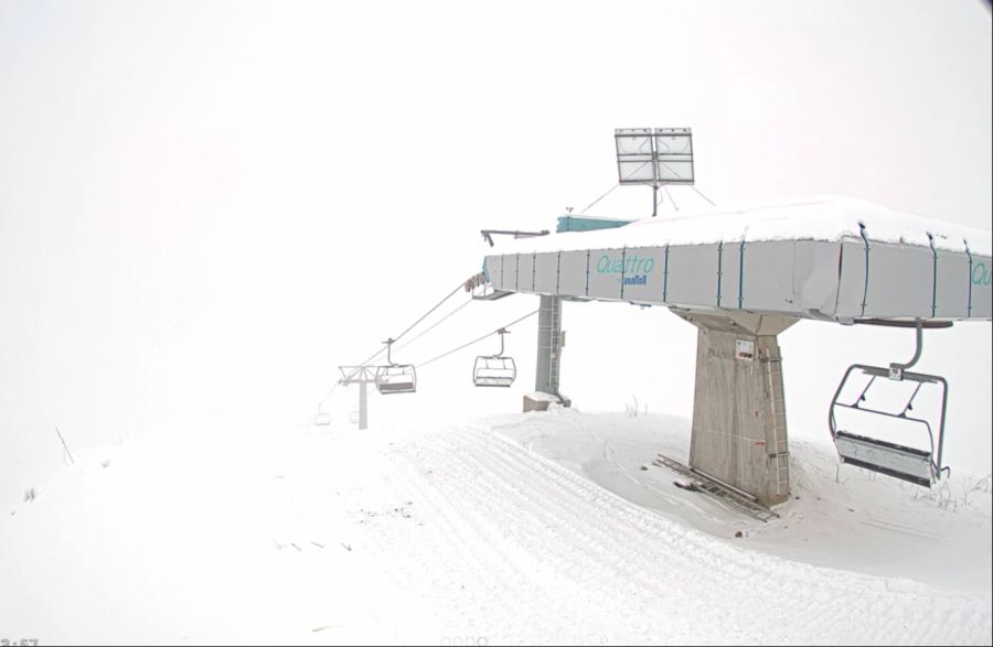 Die Bergstation der Sasso della Boggia in Airolo.