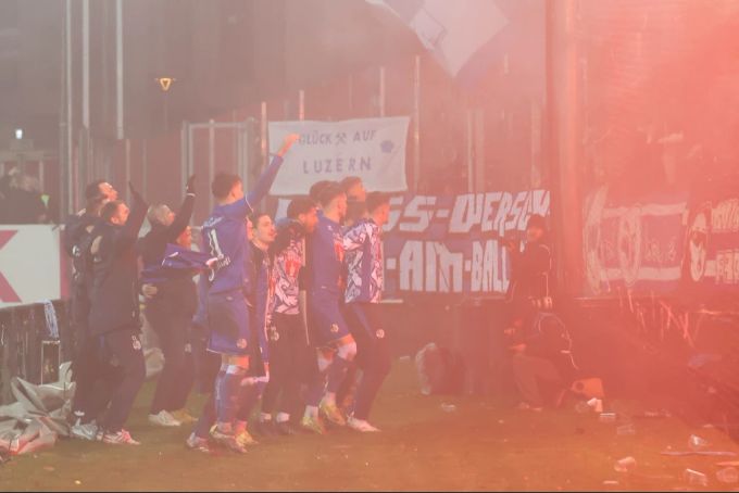 Der FC Luzern feiert zum Jahresabschluss einen späten Sieg auf der Schützenwiese. FC Luzern