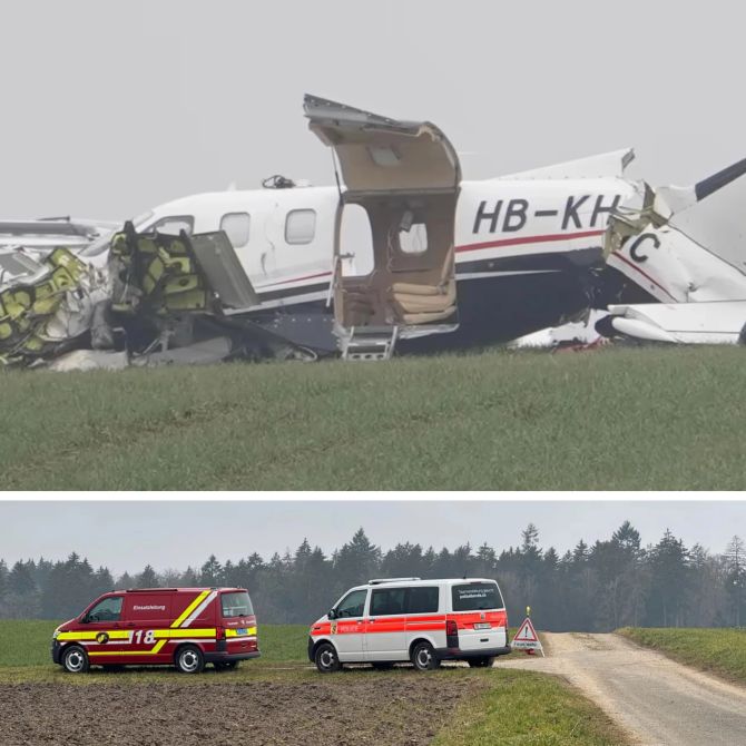 Flugzeug Absturz Bern Verletzte