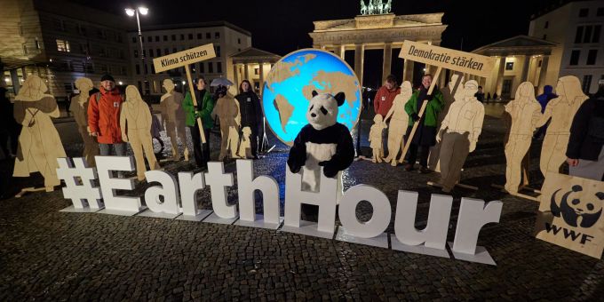 Für eine Stunde - «Earth Hour» – Licht aus für den Klimaschutz