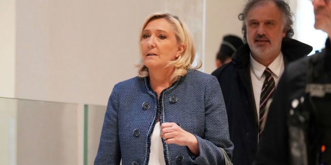 Le Pen hat die Vorwürfe stets bestritten. (Archivbild) Le Pen hat die Vorwürfe stets bestritten. (Archivbild)