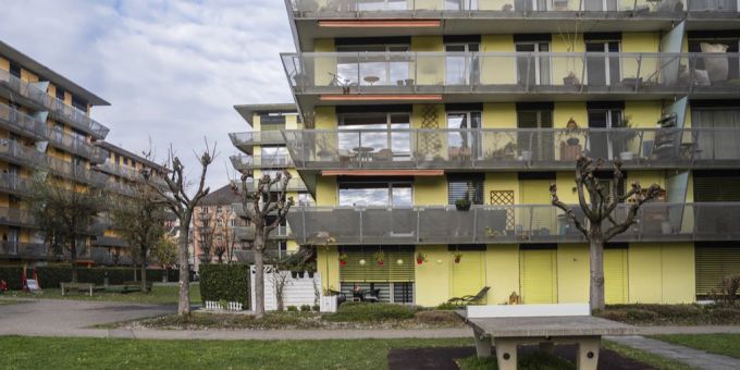 Die Stadt Zürich erwägt einen Kauf der Sugus-Wohnblöcke. Stadt Zürich Sugus