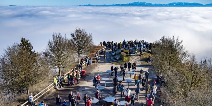 Auf dem Zürcher Uetliberg dürfte es am Wochenende viele Sonnenstunden geben. Uetliberg Wetter