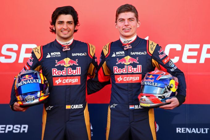 Red Bull Sainz Verstappen