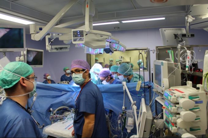 Blick in einen Operationssaal