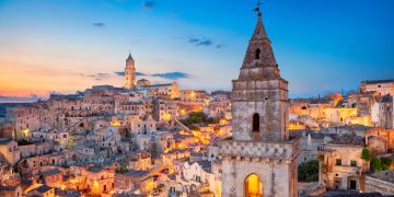 Stadt Matera, Italien