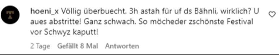 Wer die Gurtenbahn nutzen wollte, musste lange warten.