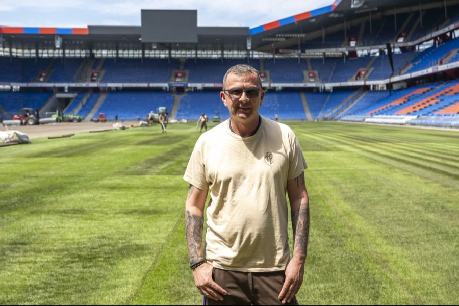 Arndt Valbert ist seit dem Jahreswechsel der Head of Greenkeeping beim FCB.