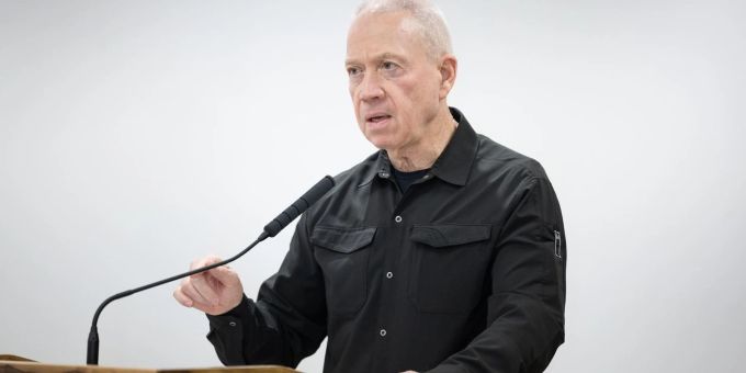 Joav Galant, Verteidigungsminister von Israel. (Archivbild) galant