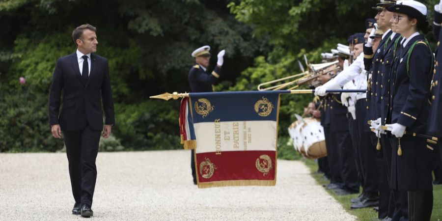 Emmanuel Macron Wahlen Frankreich