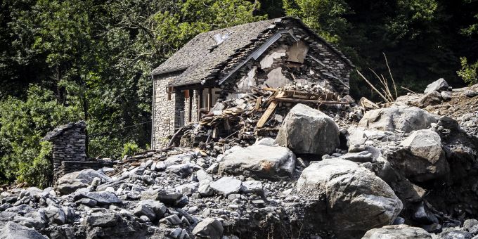 Im Maggiatal wurde eine Leiche gefunden. MAGGIA, UNWETTER