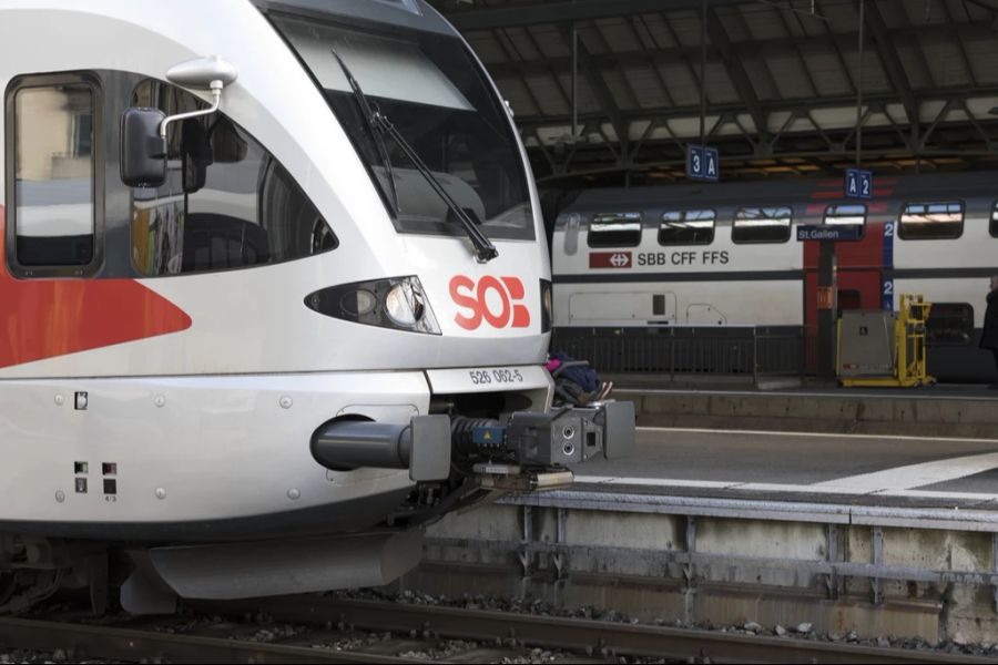 In einem Zug der Südostbahn ist eine Billett-Kontrolle eskaliert. (Archivbild)