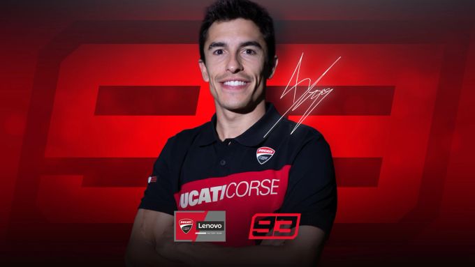 Marc Márquez wird in der MotoGP neuer Werksfahrer von Ducati. Marc Márquez MotoGP Ducati