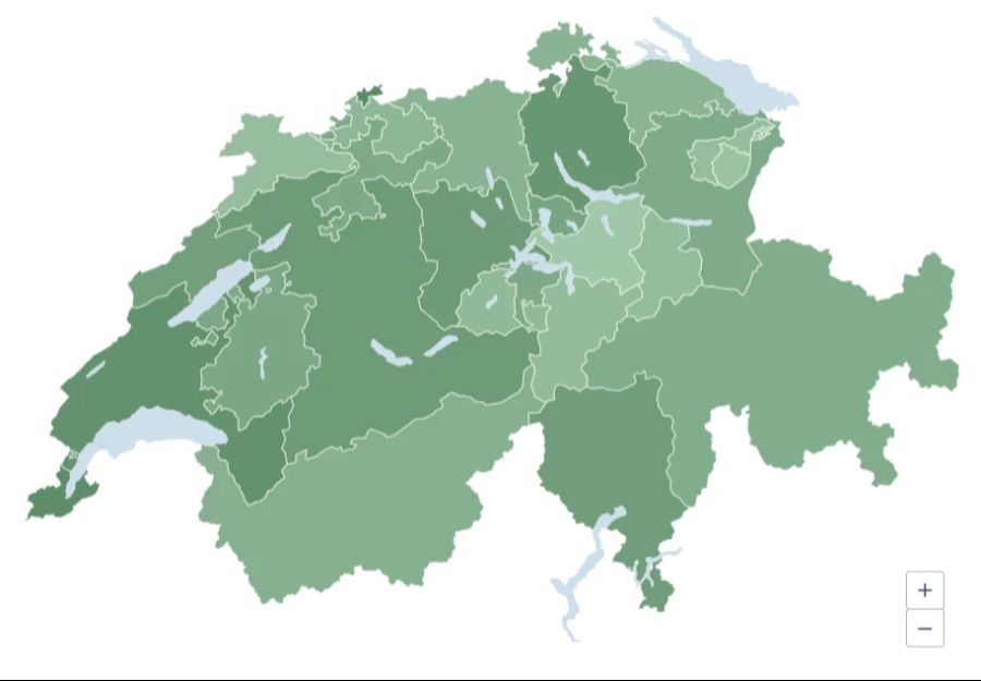 Das Stromgesetz nahmen die Kantone dagegen einstimmig an.