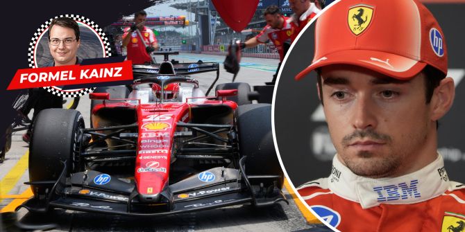 Leclerc Ferrari Formel 1