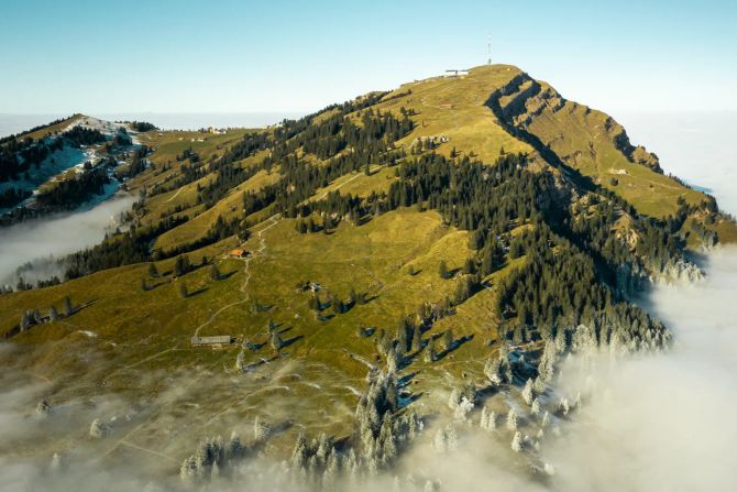 Nebel Rigi Schweiz