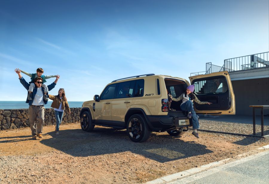 All-Round Hybrid SUV mit mehr Raum, mehr Leistung und markanter Präsenz.