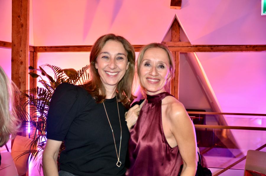Medien- und Business-Power: Lara Elsayan mit Susanne Walder, Chefredaktorin von «Interview by Ringier».