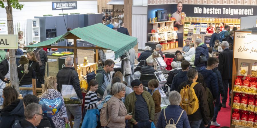 Die Frühlingsmesse Luga ist mit jeweils deutlich über 100'000 Besucherinnen und Besucher der erfolgreichste Anlass der Messe Luzern AG. (Archivfoto)