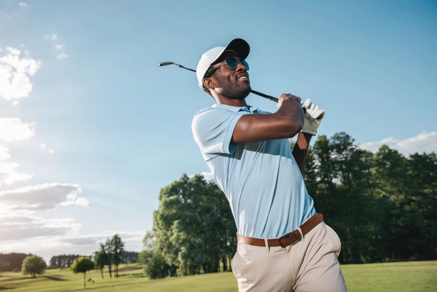 Nigerianer Guiness Weltrekord Golf