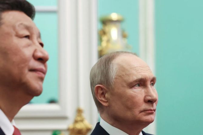 Chinas Präsident Xi in Moskau