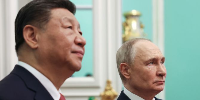 Chinas Präsident Xi in Moskau
