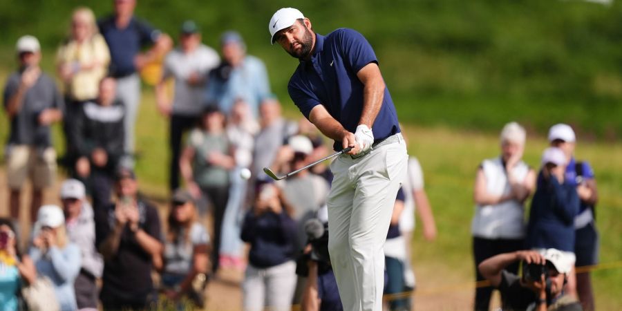Scottie Scheffler zeigte in Portrush eine Meisterleistung.