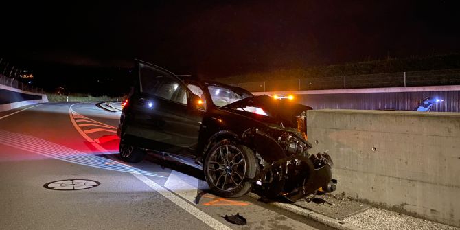 Baar ZG Unfall