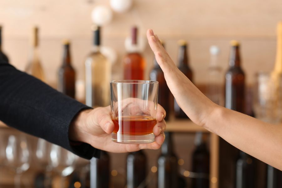 alkohol ablehnung