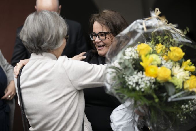 Angela Koller freut sich über ihre Wahl. Angela Koller