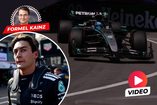 Formel 1 Monaco-GP Russell