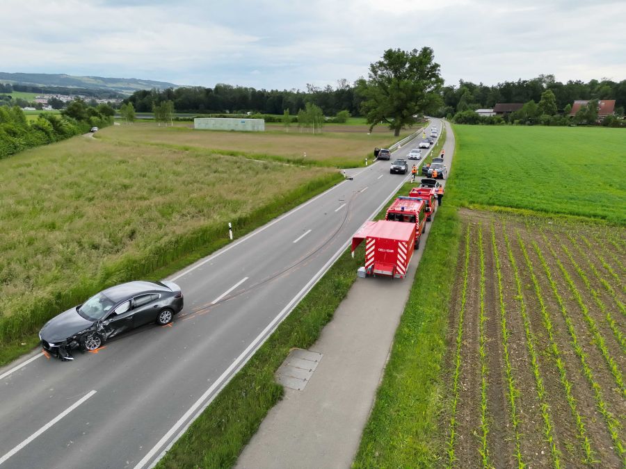 Der genaue Unfallhergang wird untersucht.