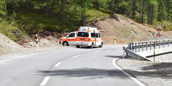 Unfall Zernez