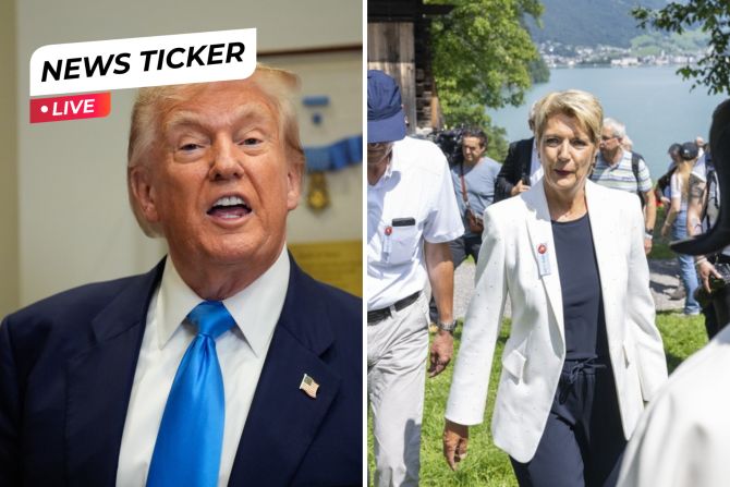 Donald Trump Karin Keller-Sutter