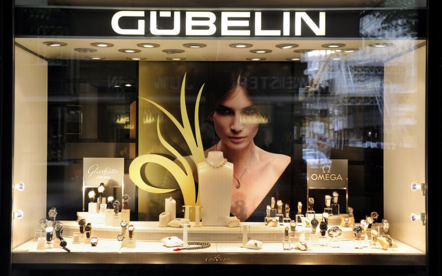 Gübelin Schaufenster