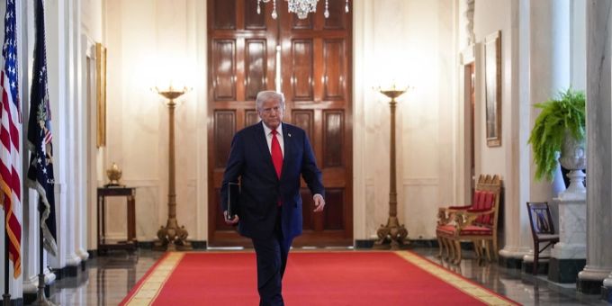 Laut Trump retten die USA die weissen Südafrikaner vom «Völkermord». usa