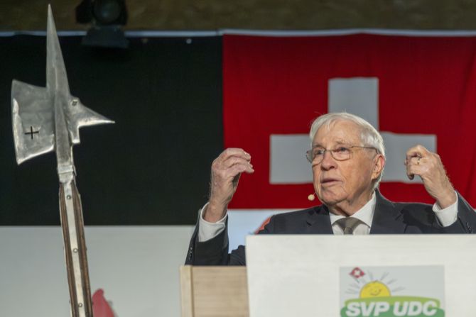 Christoph Blocher EU-Abstimmung