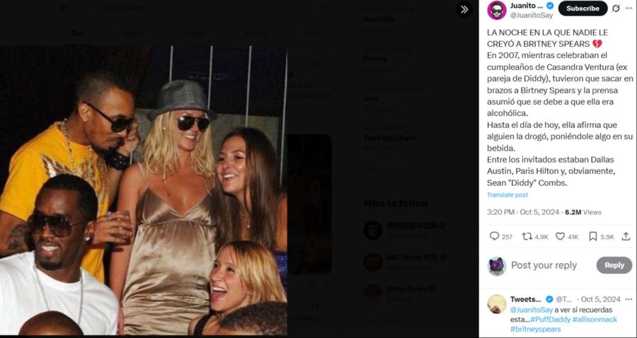 Britney Spears wurde mit glasigen Augen und auch dunkler Sonnenbrille fotografiert.