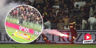 Pyros auf dem Feld - Video: Spielabbruch bei Relegation in Italien! Pyros auf dem Feld - Video: Spielabbruch bei Relegation in Italien!
