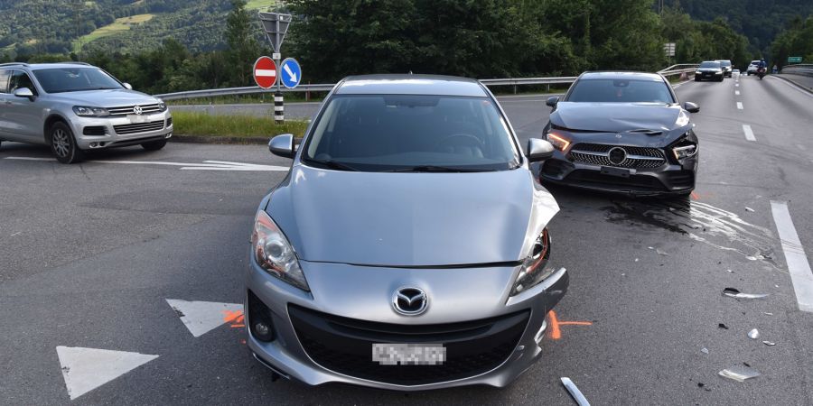 Unfall Maienfeld