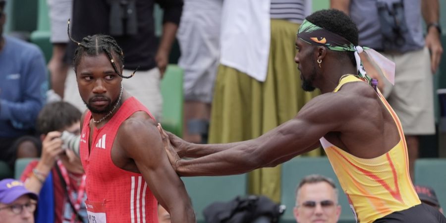 Noah Lyles Kenny Bednarek