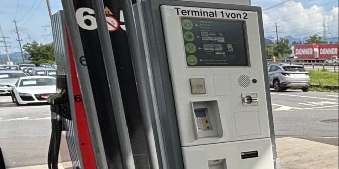 Bilten Tankstellenautomat